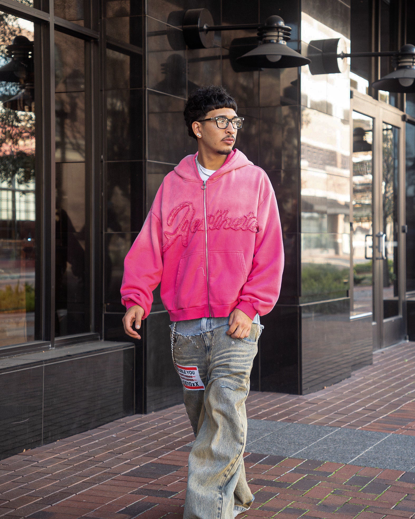 "Pink" Zip Up