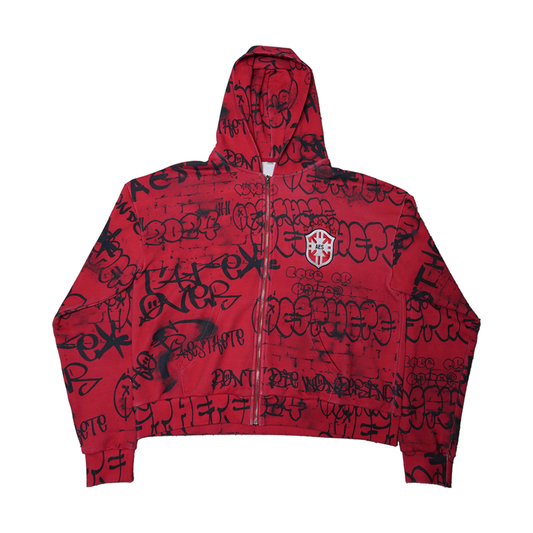 RED GRAFITTI JACKET